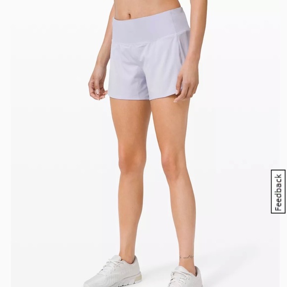 lululemon athletica Pants - Lululemon Speed Up Shorts Mid Rise 4” Size 10